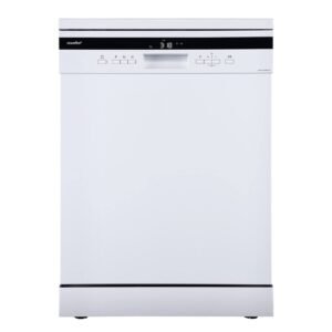 COMFEE' Freestanding Dishwasher FD1435E-W with 14 place settings, Full Size, 44dB, Wide LED Display