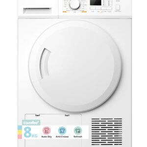 COMFEE' Freestanding Heat Pump Tumble Dryer,8kg Front Load, A+ Class, 16 Programmes