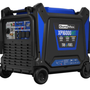 DuroMax 16,000 Watt Portable Tri Fuel Inverter Generator - Quiet, Low THD
