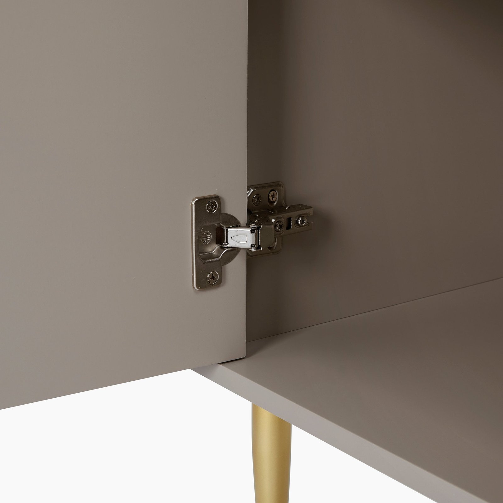 Evie Large Sideboard - Taupe - Image 7