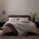 Ascot Ottoman Storage Bed - Taupe