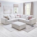Brooklyn Large Right Hand Corner Sofa - Ivory