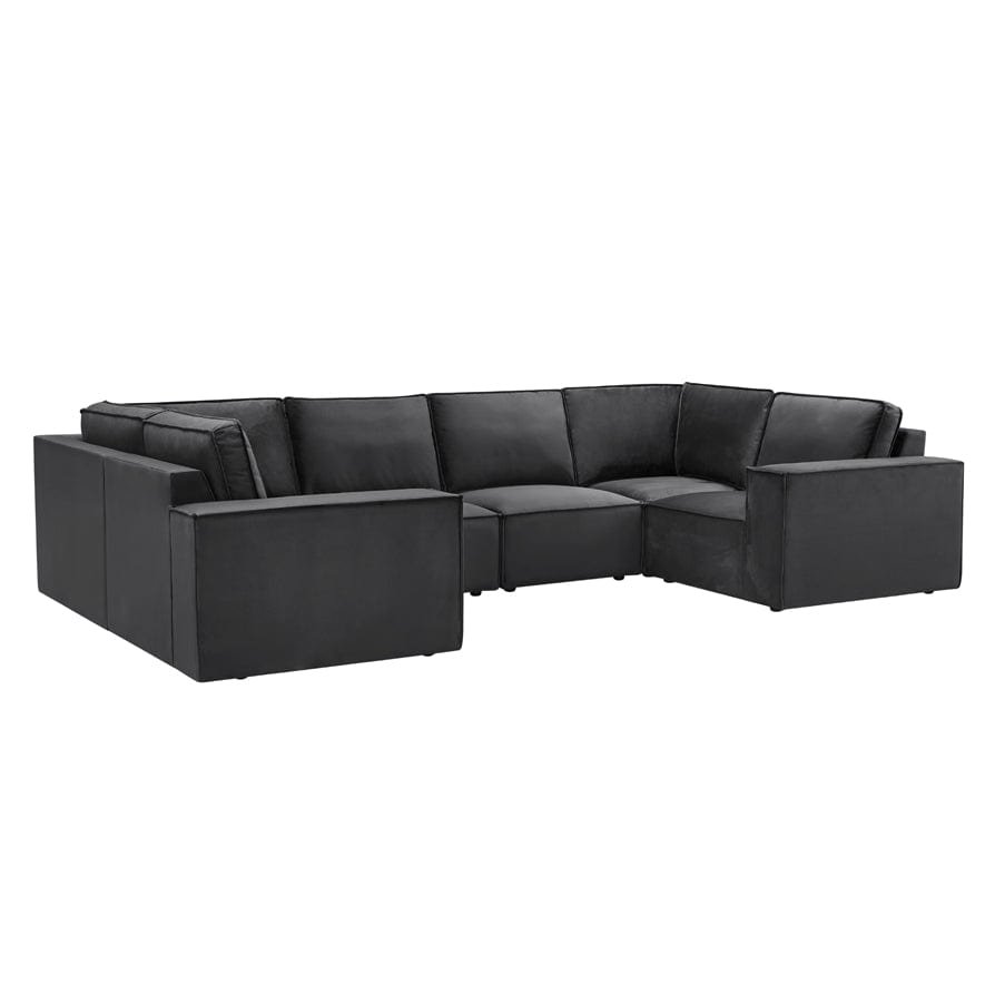 Brooklyn U-Shape Sofa - Ink - Image 6