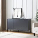 Nova Large Sideboard with Drawers - Charcoal