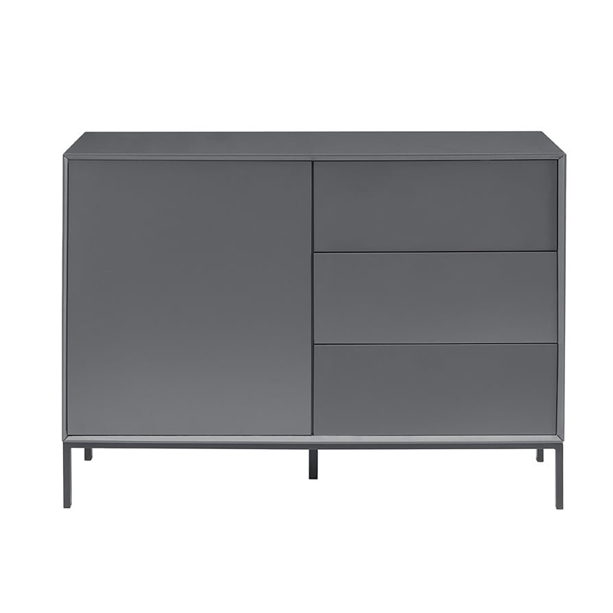 Nova Small Sideboard with Drawers - Charcoal - Image 6