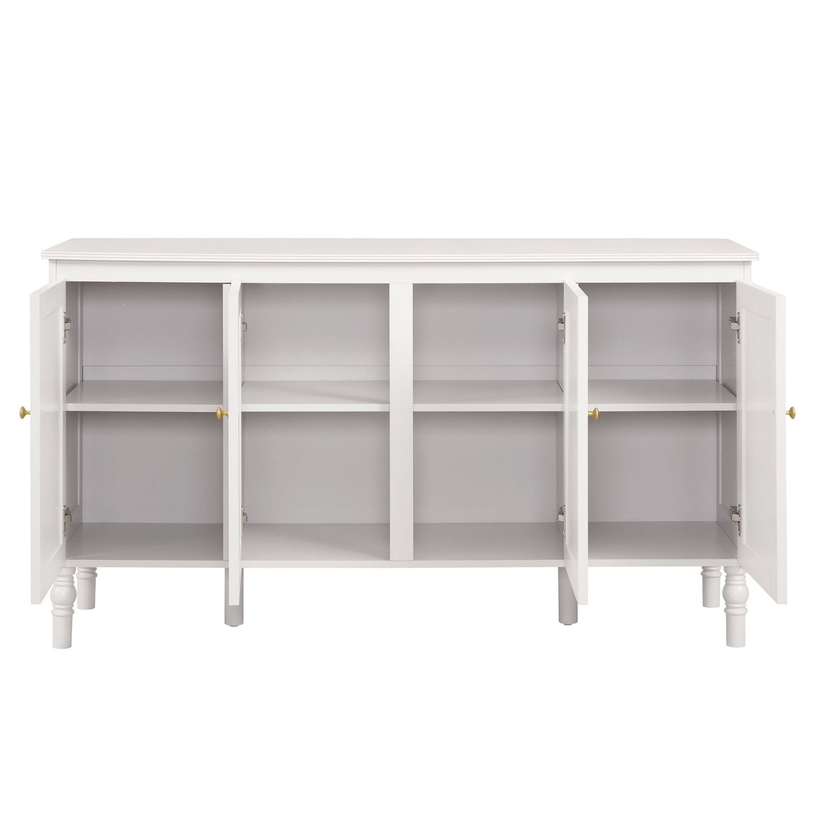 Ruby 4 Door Sideboard - Stone Grey - Image 5