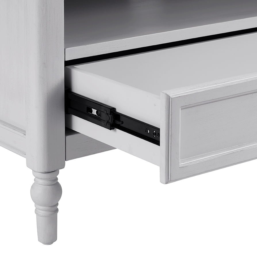 Ruby 100cm Corner TV Unit - Washed Stone - Image 10