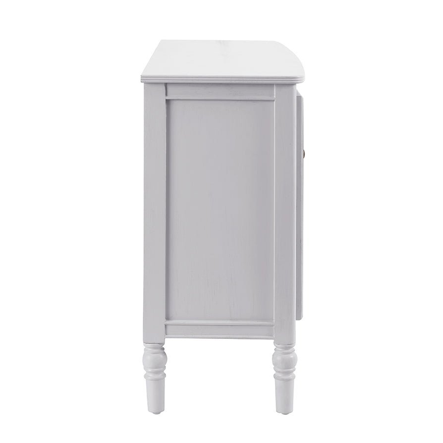 Ruby 4 Door Sideboard - Washed Stone - Image 7
