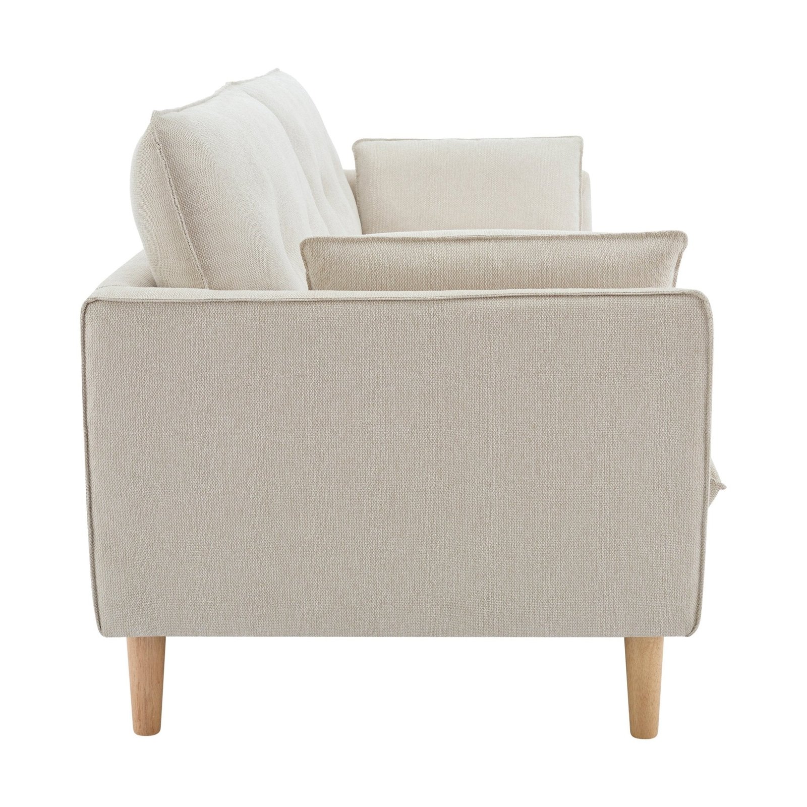 Shoreditch 3 Seater Sofa - Natural - Image 7