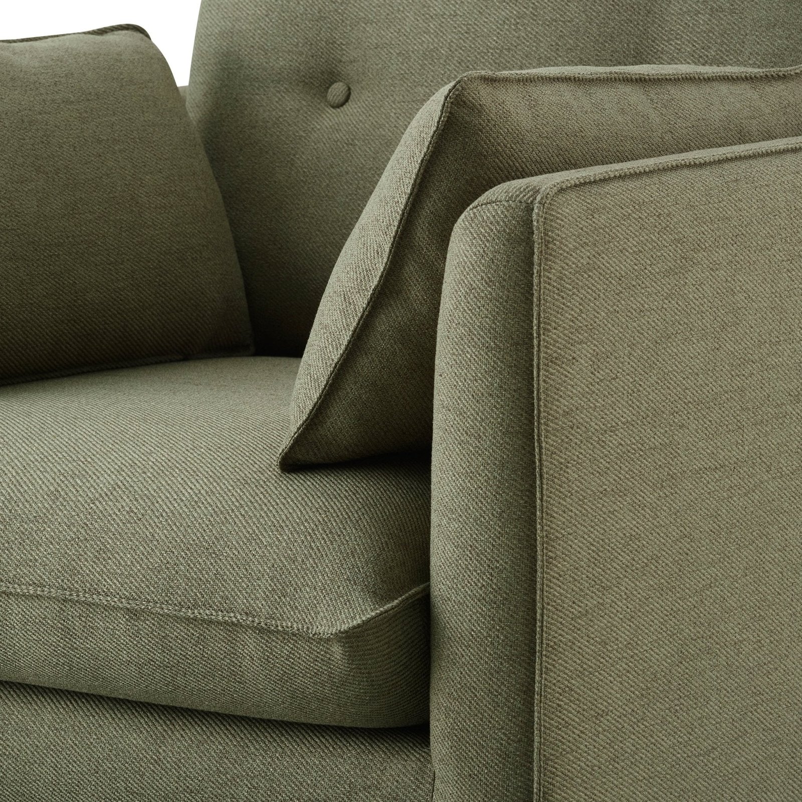 Shoreditch Armchair - Woven Green - Image 6