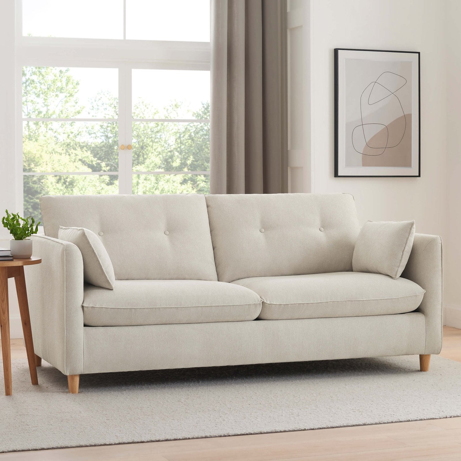 Shoreditch Sofa Bed - Natural - Image 2