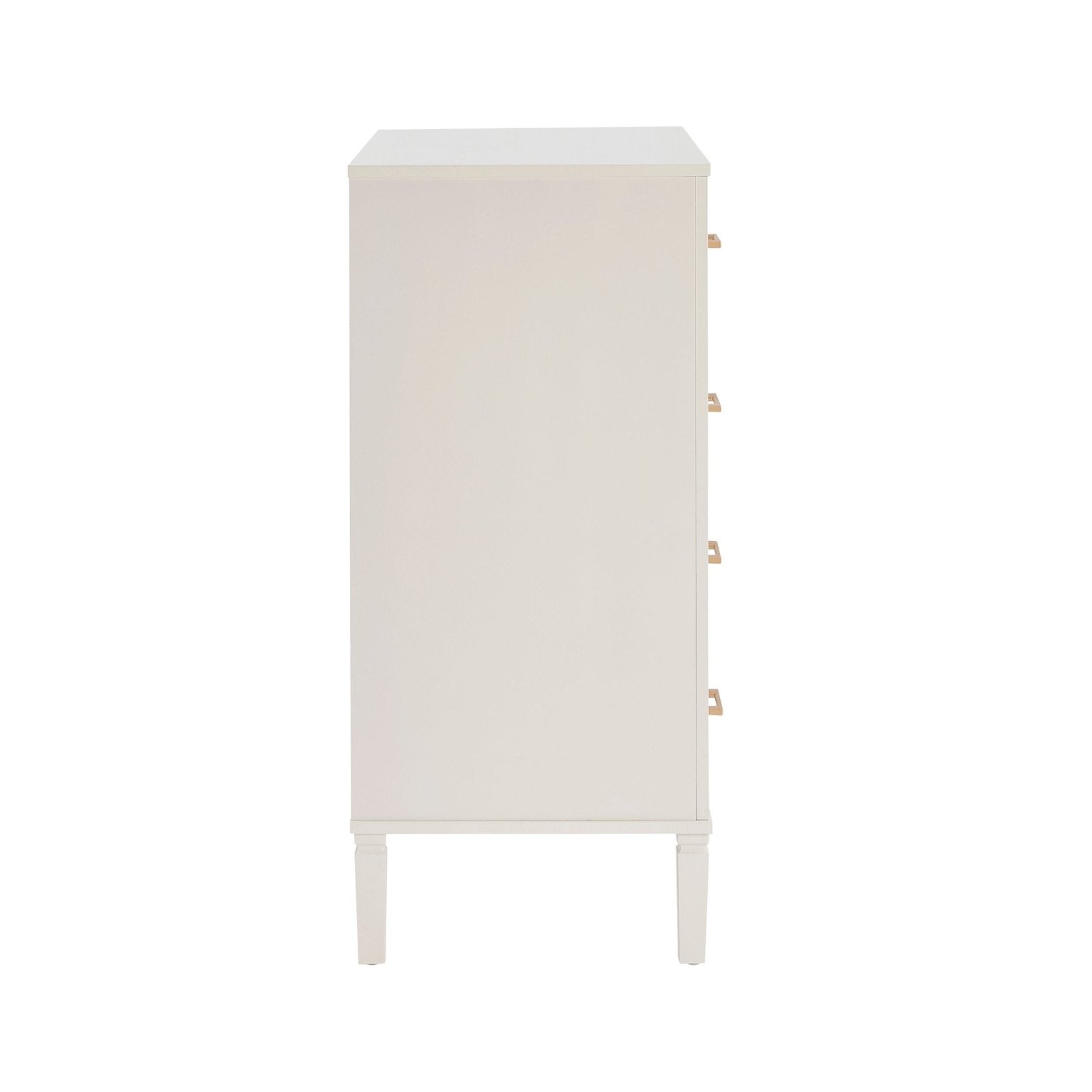 Sienna 5 Drawer Chest - Cream - Image 6