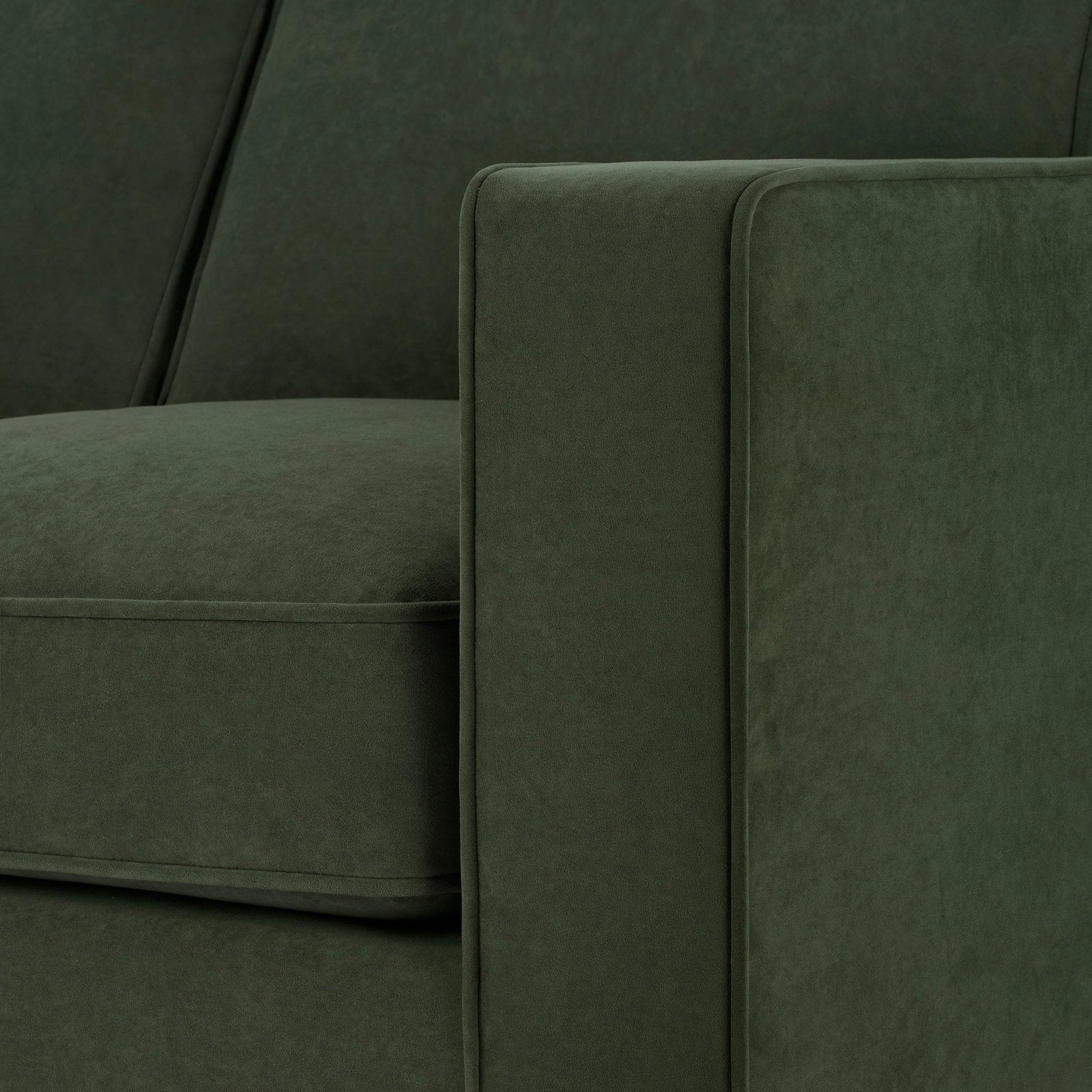 Soho 2 Seater Sofa - Dark Olive - Image 6