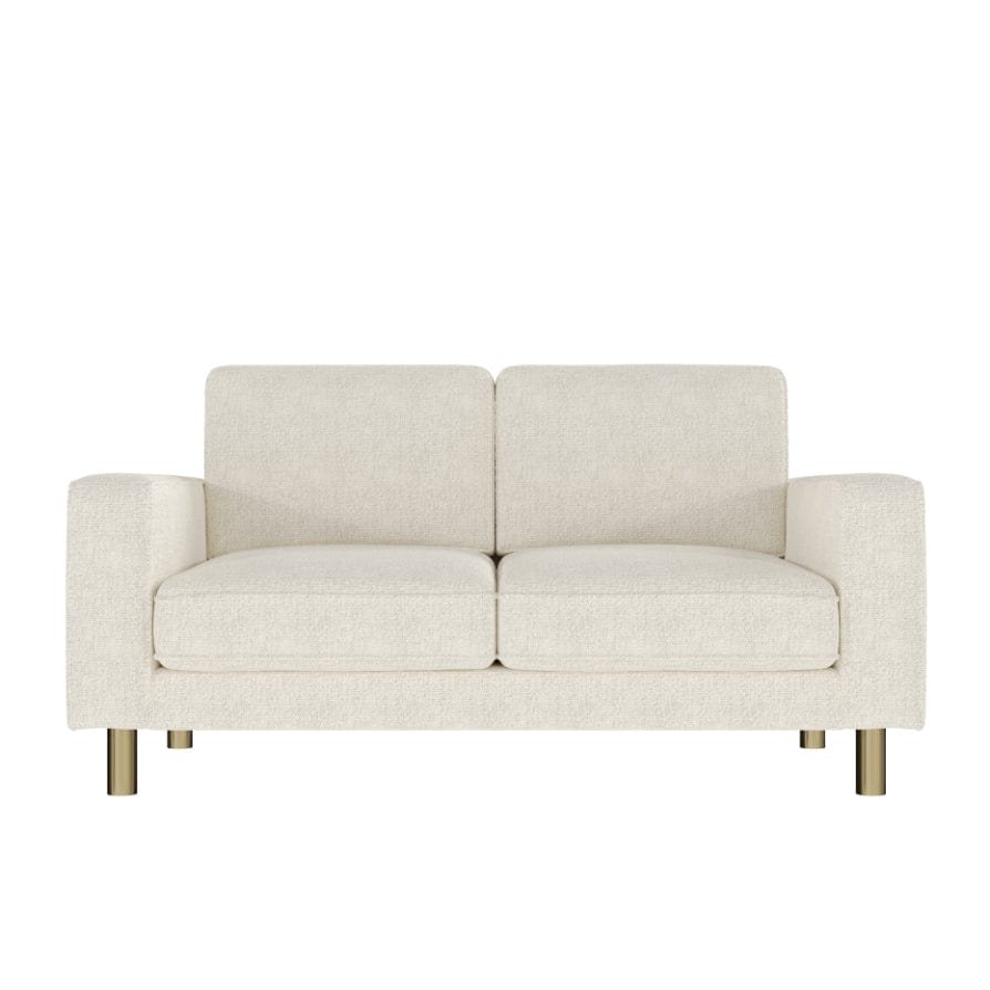 Soho Bouclé 2 Seater Sofa - Ivory - Image 3