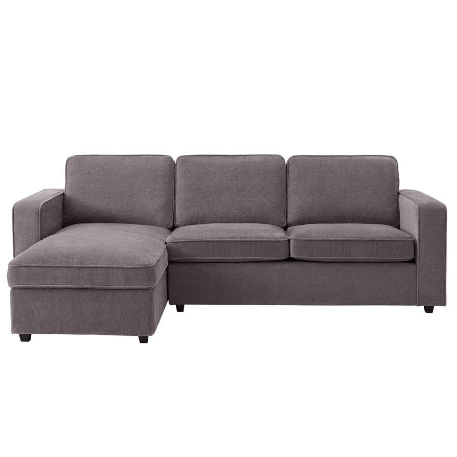 Soho Left Hand Storage Chaise Sofa - Grey - Image 2